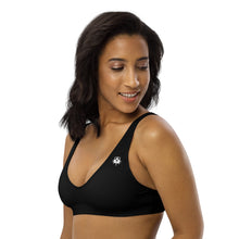 Load image into Gallery viewer, Black padded bikini top