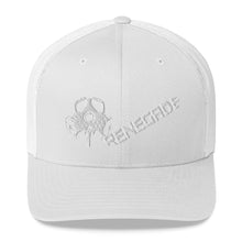 Load image into Gallery viewer, Renegade White Trucker Cap