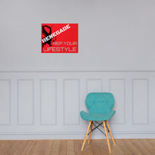 Load image into Gallery viewer, Renegade Black Poster