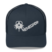Load image into Gallery viewer, Renegade White Trucker Cap