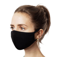 Load image into Gallery viewer, Black Face Mask (3-Pack)