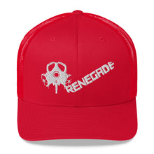 Load image into Gallery viewer, Renegade White Trucker Cap