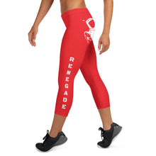 Load image into Gallery viewer, Renegade Red Runner Capri Leggings