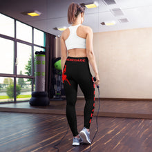 Load image into Gallery viewer, Renegade Black Yoga Leggings