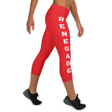 Load image into Gallery viewer, Renegade Red Runner Capri Leggings