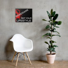 Load image into Gallery viewer, Renegade Red Canvas