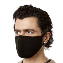 Load image into Gallery viewer, Black Face Mask (3-Pack)